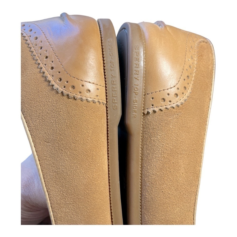 Sperry Top-Sider Tan Leather Tassel Loafers Flats Size 7M - Picture 11 of 15